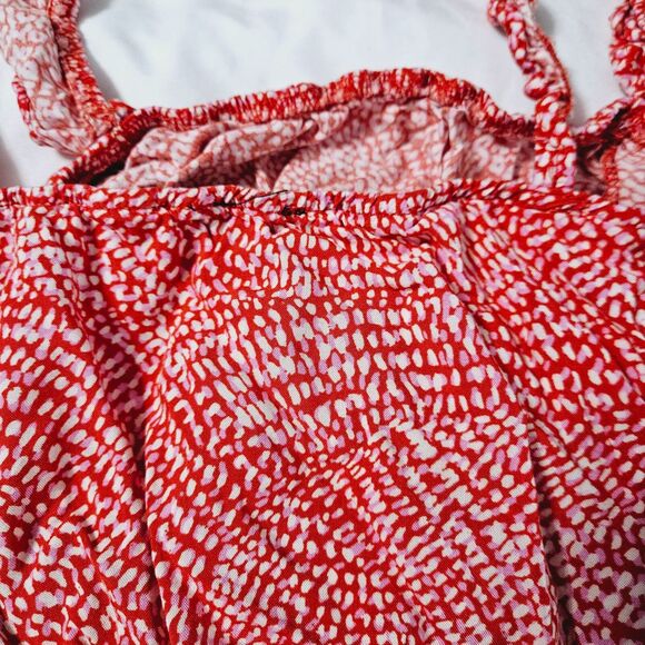 Lily Rose Womens Crop Top Multi-Color Size XL 100% Rayon Elastic Around Bottom - Picture 12 of 12